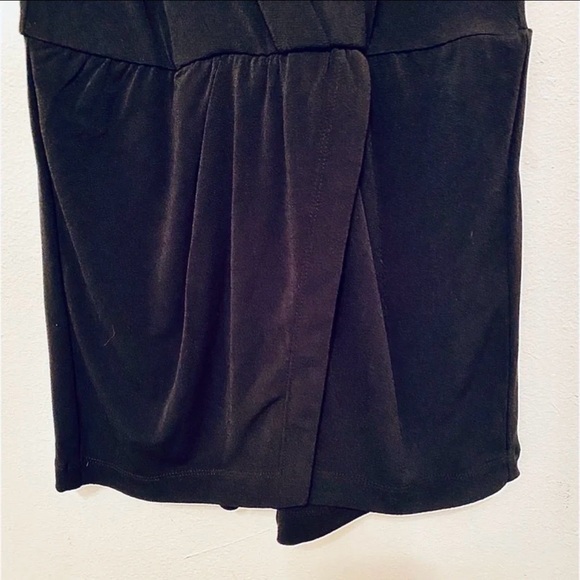 BCBG Black Sleeveless Skort Romper New With Tags - Picture 8 of 16